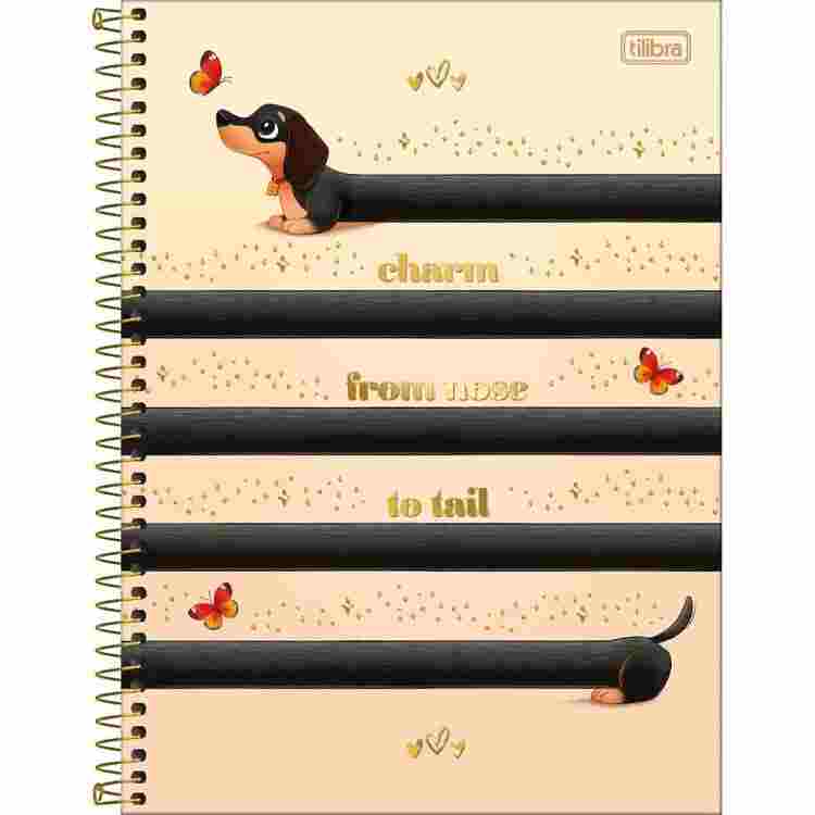 CADERNO 1X1 COLEGIAL BROWNIE